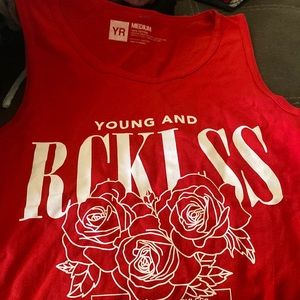 Reckless tank top